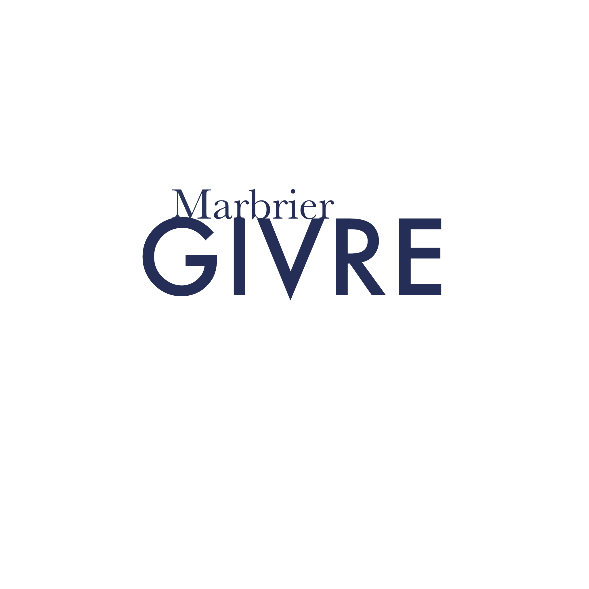 Logo wordmark entreprise François Givre Marbrier