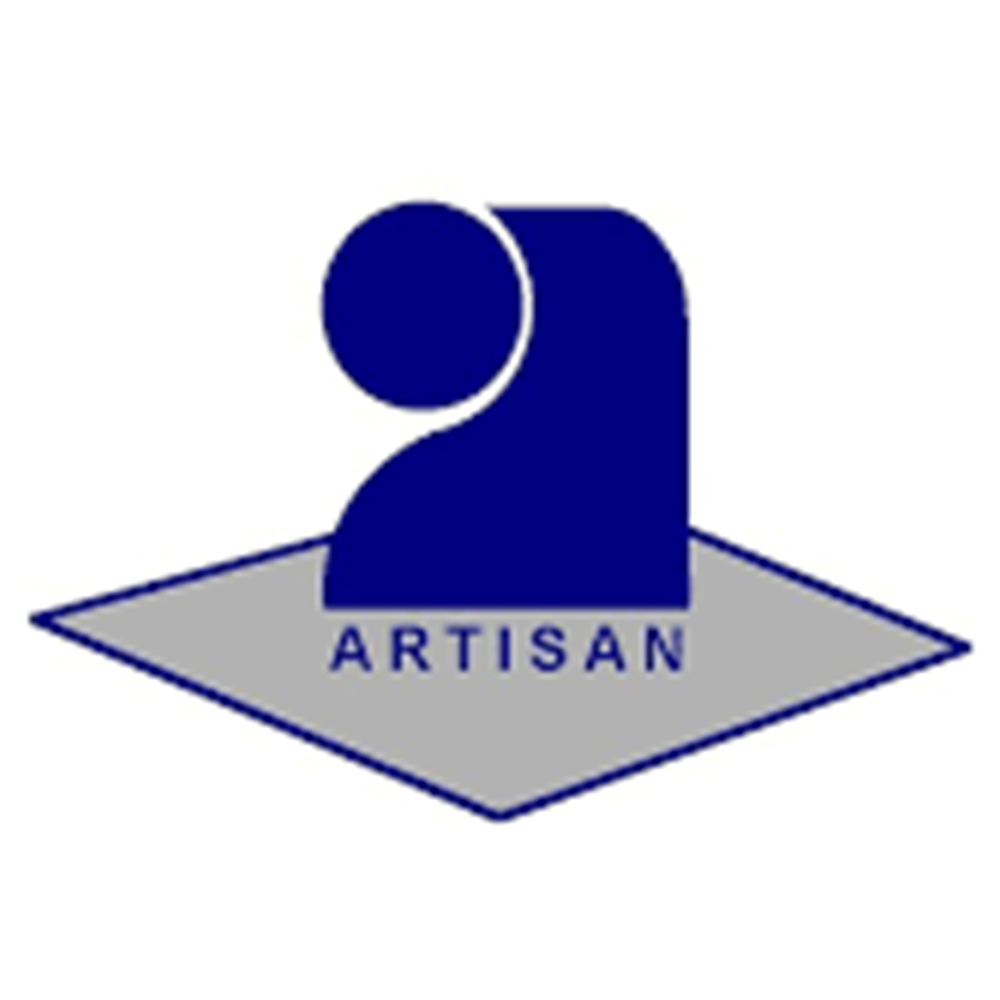 logo représentant le statut d'artisan (dans ce cas artisan marbrier)